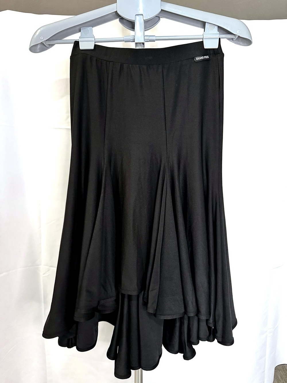 Grand Prix Black Ballroom/Latin Dance Skirt
